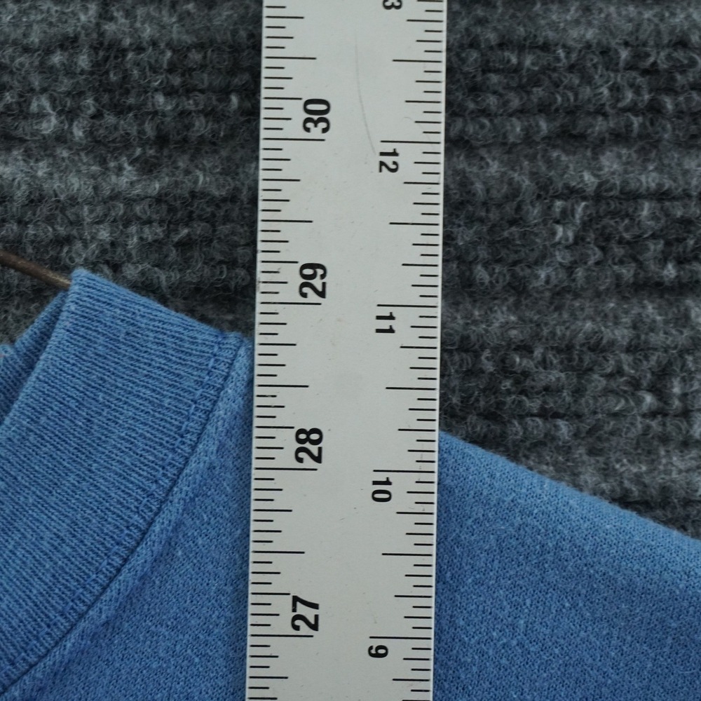 Hanes YMCA Sweatshirt Adult M Blue Spirit Mind Body Crewneck Pullover - Picture 8 of 9